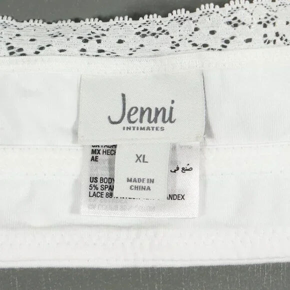 NWT Jenni On Repeat Bright White Bralette - Picture 16 of 16